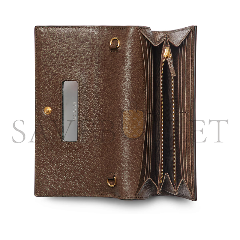 GUCCI OPHIDIA WALLET ON CHAIN 772309 (19*10*3.5cm)